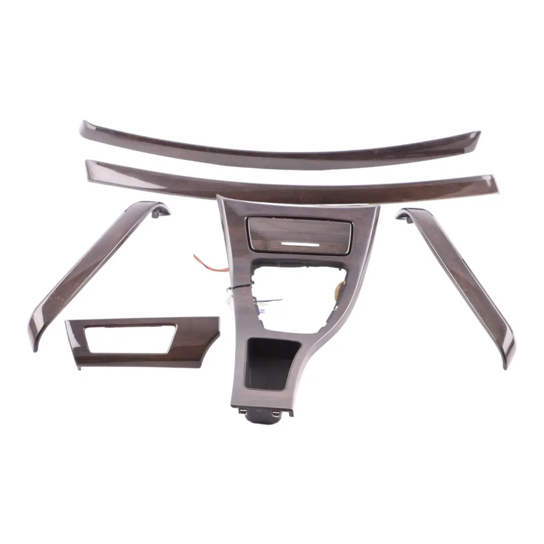 Trim Dashboard Console Strip Bamboo Woodgrain Set to BMW E90 E91 LCI with Part number 9214798 BMW E90 E91 LCI Trim Dashboard Console Strip Bamboo Woodgrain Set - SKU rhd-9214798-3 - Part number 9214798