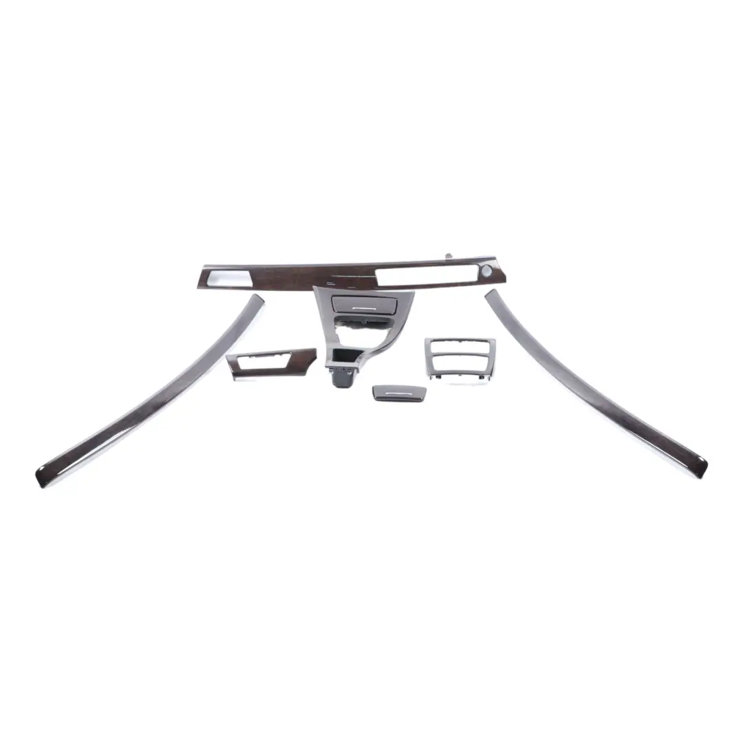 Cover Dashboard BMW E92 LCI Set Trim Strip Centre Console Variegated Bamboo - SKU RHD-9214798-4 - Part number 9214776