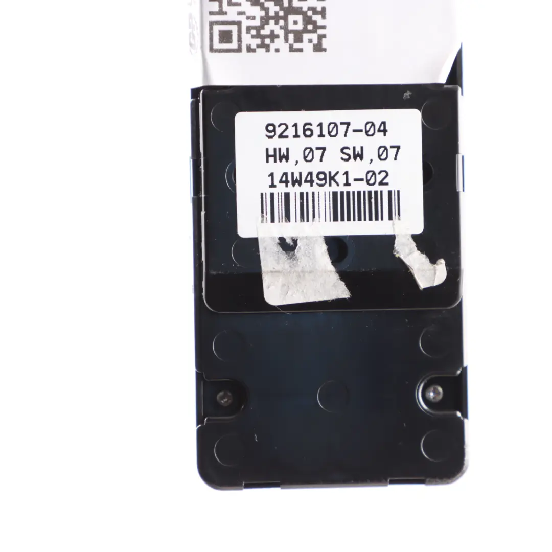 BMW Z4 E89 Cabrio Roadster Switch Window Lifter Driver's Right O/S Side - SKU RHD-9216107-1 - Part number 9216107
