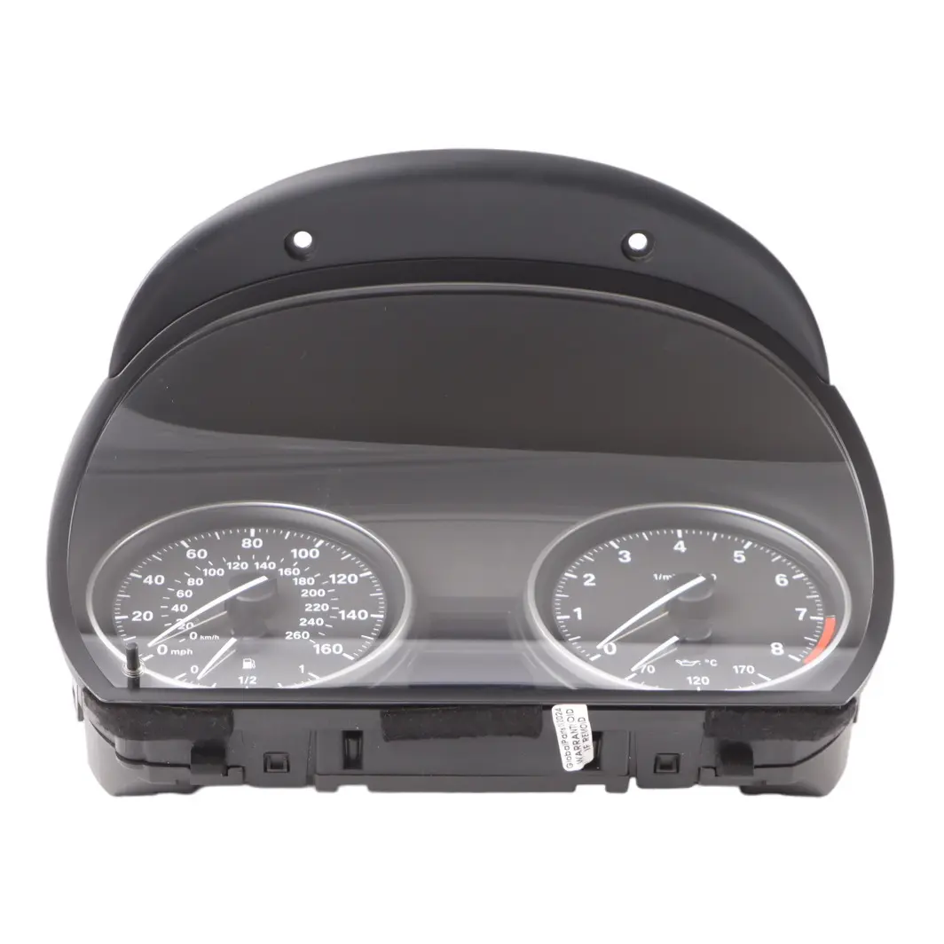 Instrument Cluster Speed Meter Double Clutch Transmission to BMW E93 Petrol with Part number 9221002 BMW E93 Petrol Instrument Cluster Speed Meter Double Clutch Transmission - SKU RHD-9221002 - Part number 9221002