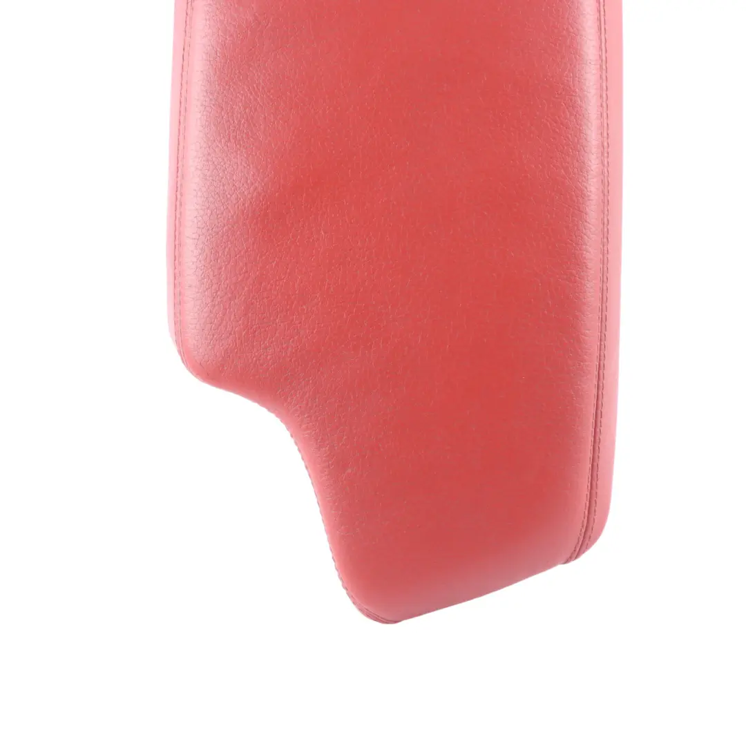 Leather Cover Centre Console Armrest Coral Red to BMW F30 F31 F32 F33 with Part number 9285139 BMW F30 F31 F32 F33 Leather Cover Centre Console Armrest Coral Red - SKU RHD-9285139 - Part number 9285139