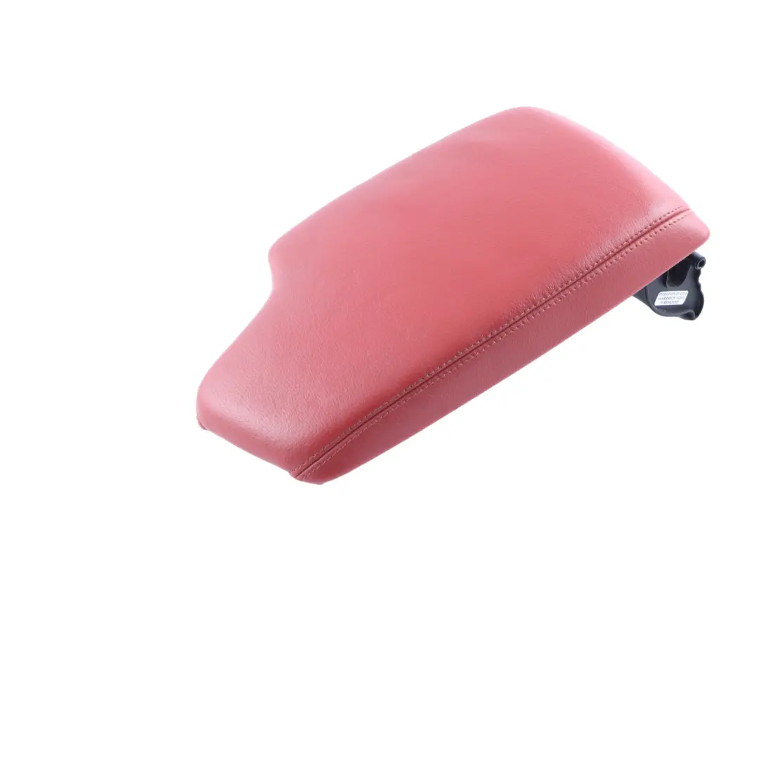 Leather Cover Centre Console Armrest Coral Red to BMW F30 F31 F32 F33 with Part number 9285139 BMW F30 F31 F32 F33 Leather Cover Centre Console Armrest Coral Red - SKU RHD-9285139 - Part number 9285139