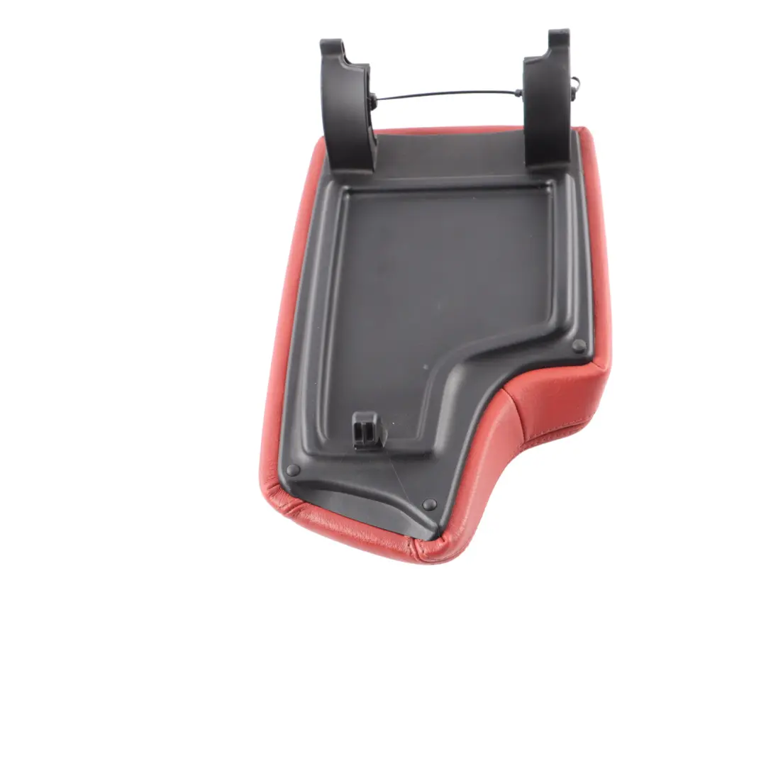 Leather Cover Centre Console Armrest Coral Red to BMW F30 F31 F32 F33 with Part number 9285139 BMW F30 F31 F32 F33 Leather Cover Centre Console Armrest Coral Red - SKU RHD-9285139 - Part number 9285139