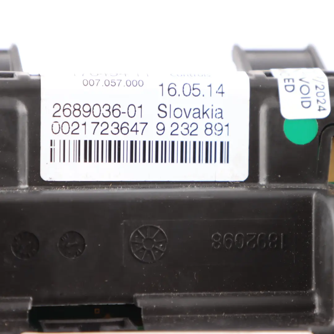 Instrument Cluster BMW F20 F21 Diesel Speedo Meter Clocks Manual to with Part number 9350113 Instrument Cluster BMW F20 F21 Diesel Speedo Meter Clocks Manual - SKU RHD-9350113-1 - Part number 9350113