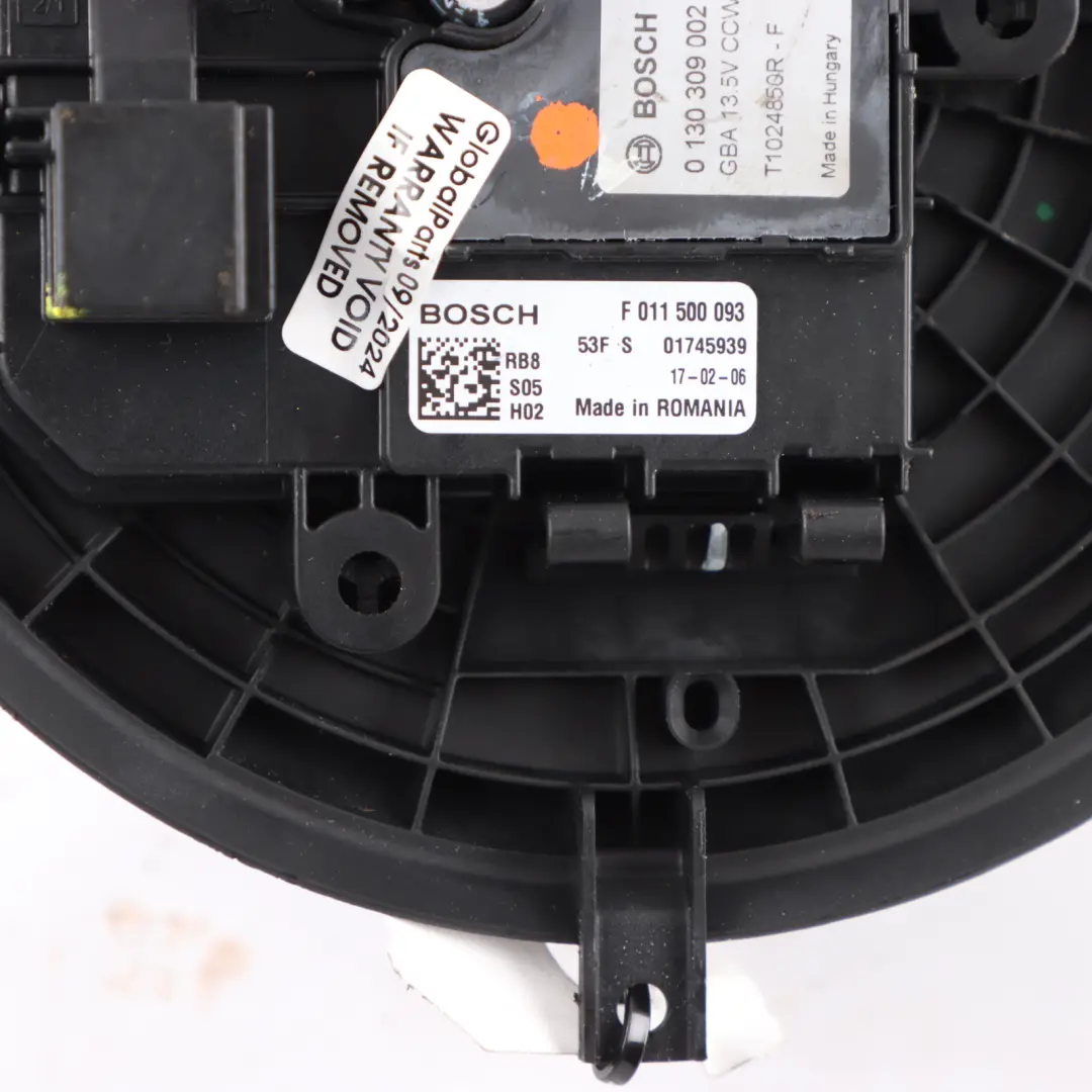 Mercedes W205 Blower Fan Motor Resistor Bosch - SKU RHD-A0999062103-2 - Part number A0999062103