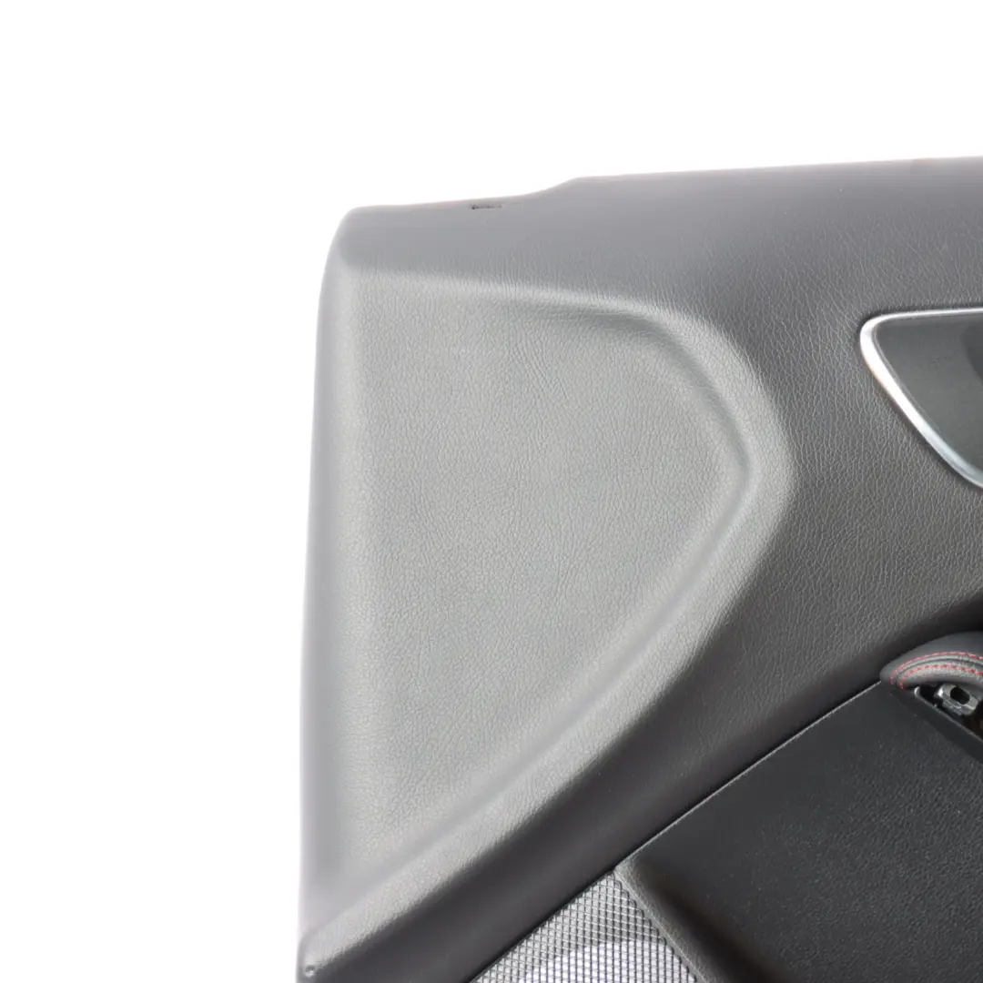 Mercedes X156 Front Door Card Cover Trim Panel Right O/S Leather Black - SKU RHD-A1567201200-1 - Part number A1567201200