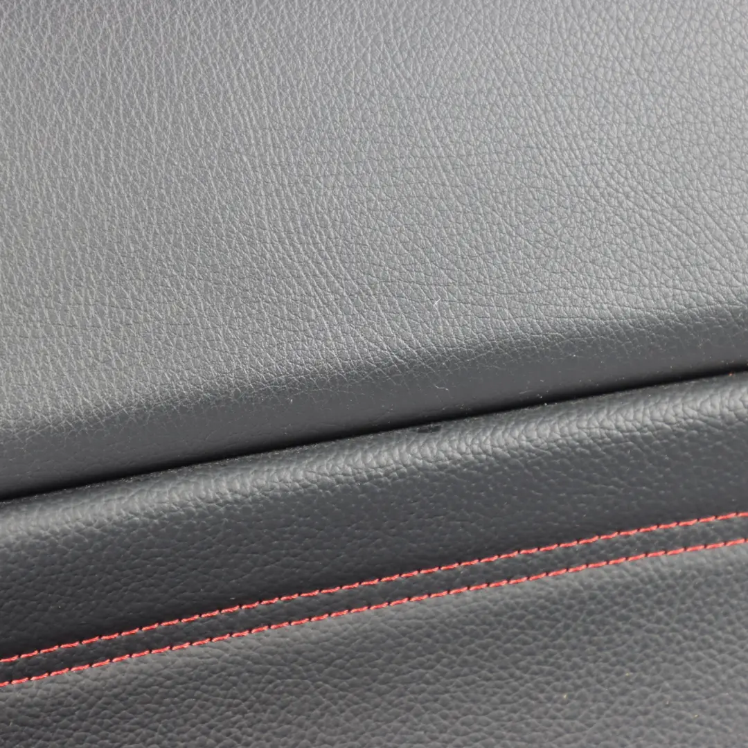 Mercedes X156 Front Door Card Cover Trim Panel Right O/S Leather Black - SKU RHD-A1567201200-1 - Part number A1567201200