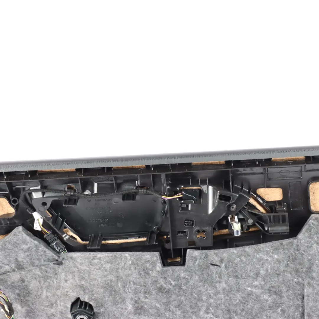 Door Card Cover Front Left N/S Trim Panel Leather Black to Mercedes X156 with Part number A1567202500 Mercedes X156 Door Card Cover Front Left N/S Trim Panel Leather Black - SKU rhd-A1567202500-2 - Part number A1567202500