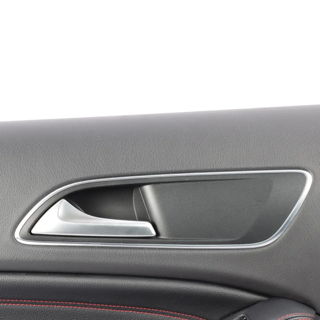 Mercedes X156 Door Card Cover Front Left N/S Trim Panel Leather Black - SKU rhd-A1567202500-2 - Part number A1567202500
