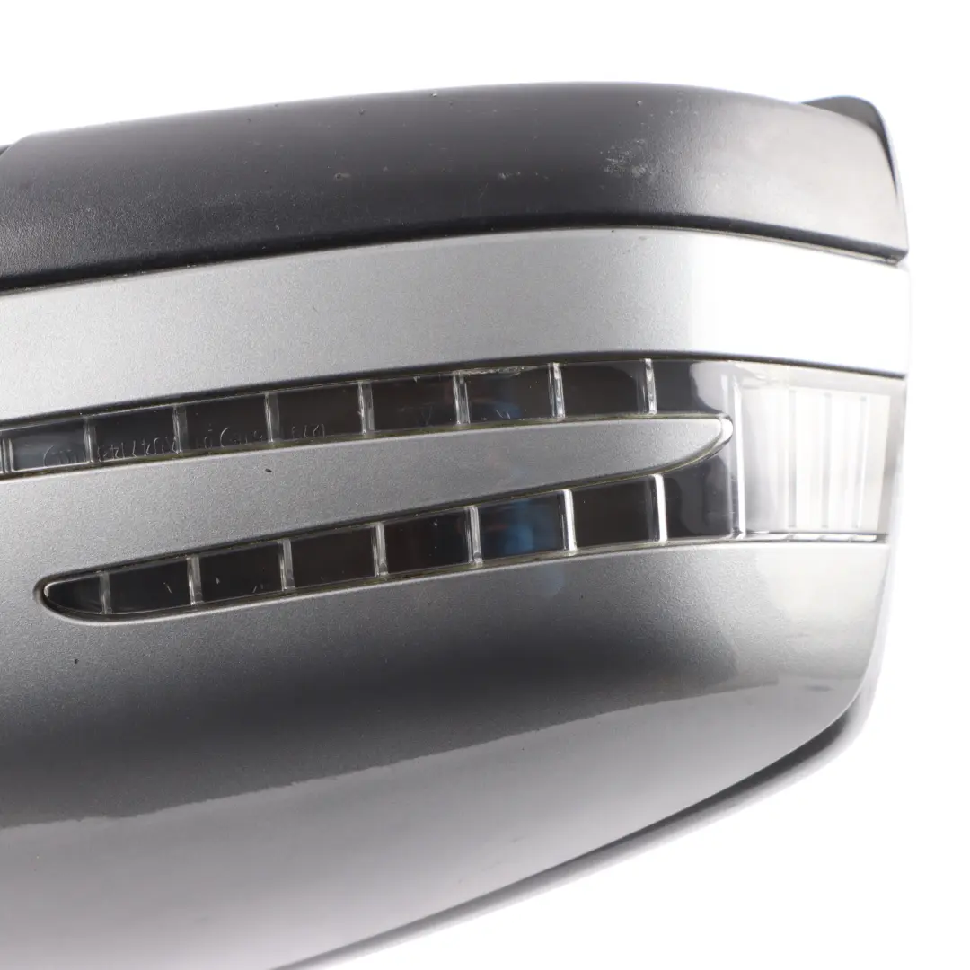 Mercedes ML W166 Wing Mirror Right O/S Power Fold Auto Dim Palladium Silver 792 - SKU RHD-A1668100001-PAL - Part number A1668100001