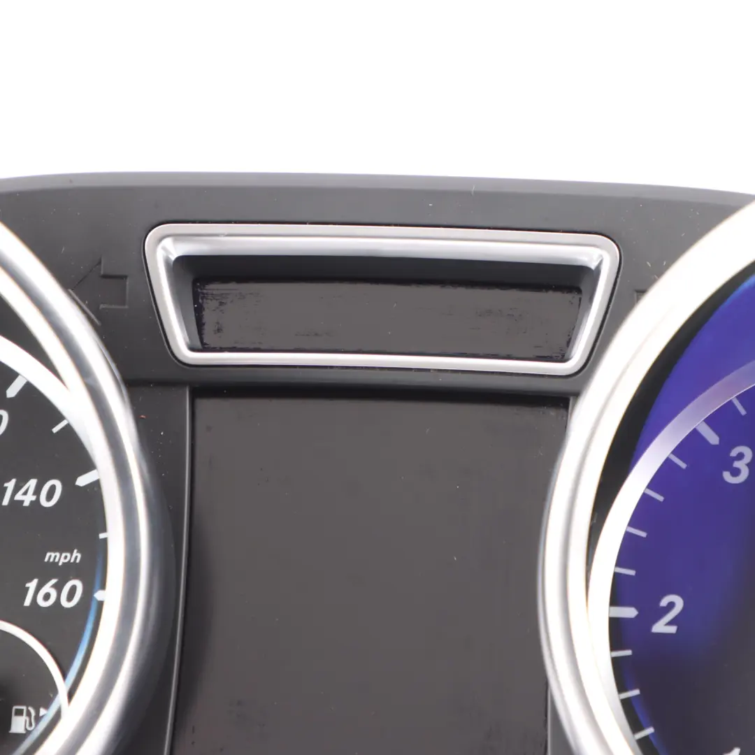Instrument Cluster Speedometer Automatic to Mercedes W166 Diesel with Part number A1669003806 Mercedes W166 Diesel Instrument Cluster Speedometer Automatic - SKU RHD-A1669003806 - Part number A1669003806