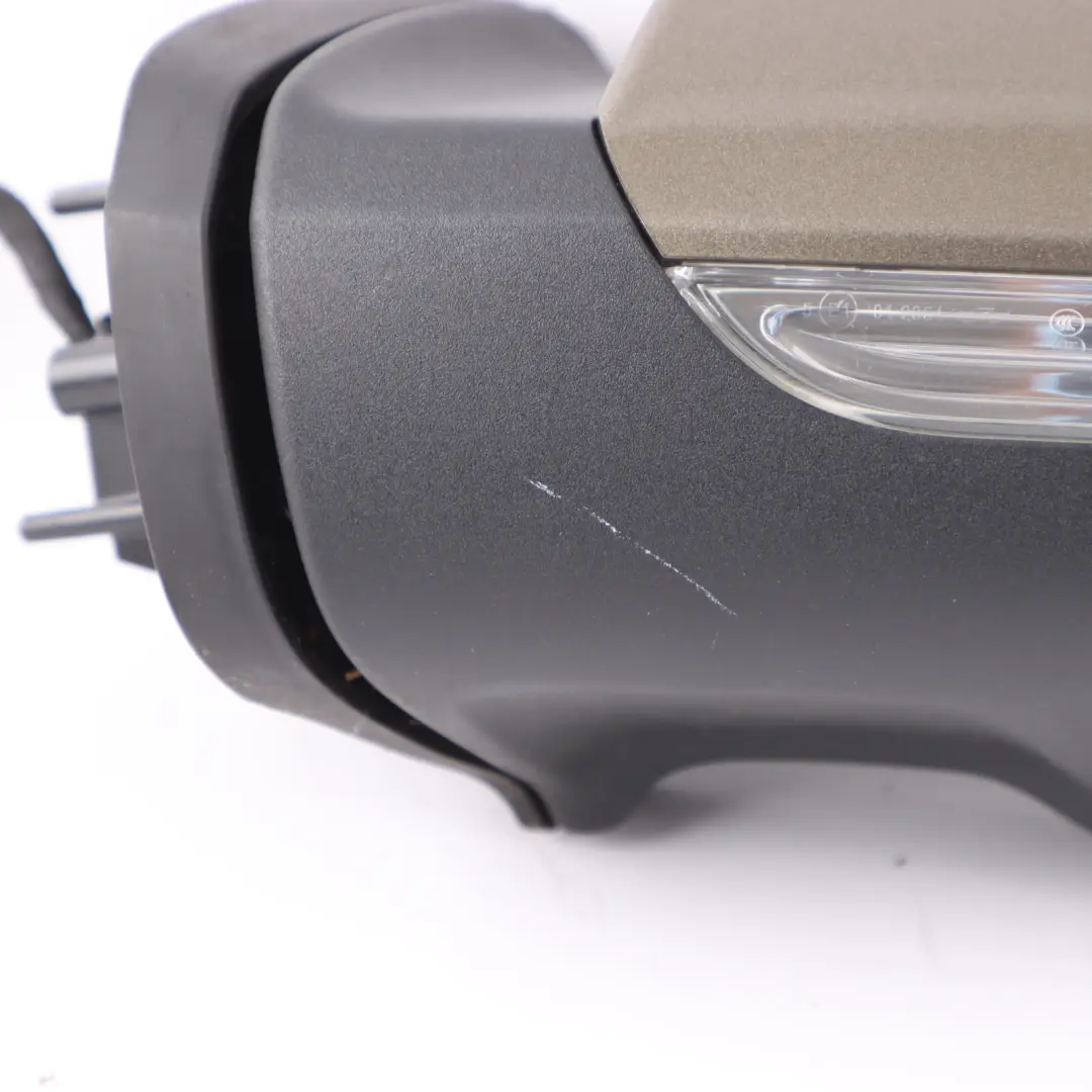 Wing Mirror Mercedes W169 W245 Power Fold Left N/S Steppe Brown Metallic - 490 to with Part number A1698101376 Wing Mirror Mercedes W169 W245 Power Fold Left N/S Steppe Brown Metallic - 490 - SKU rhd-A1698101376-STE - Part number A1698101376