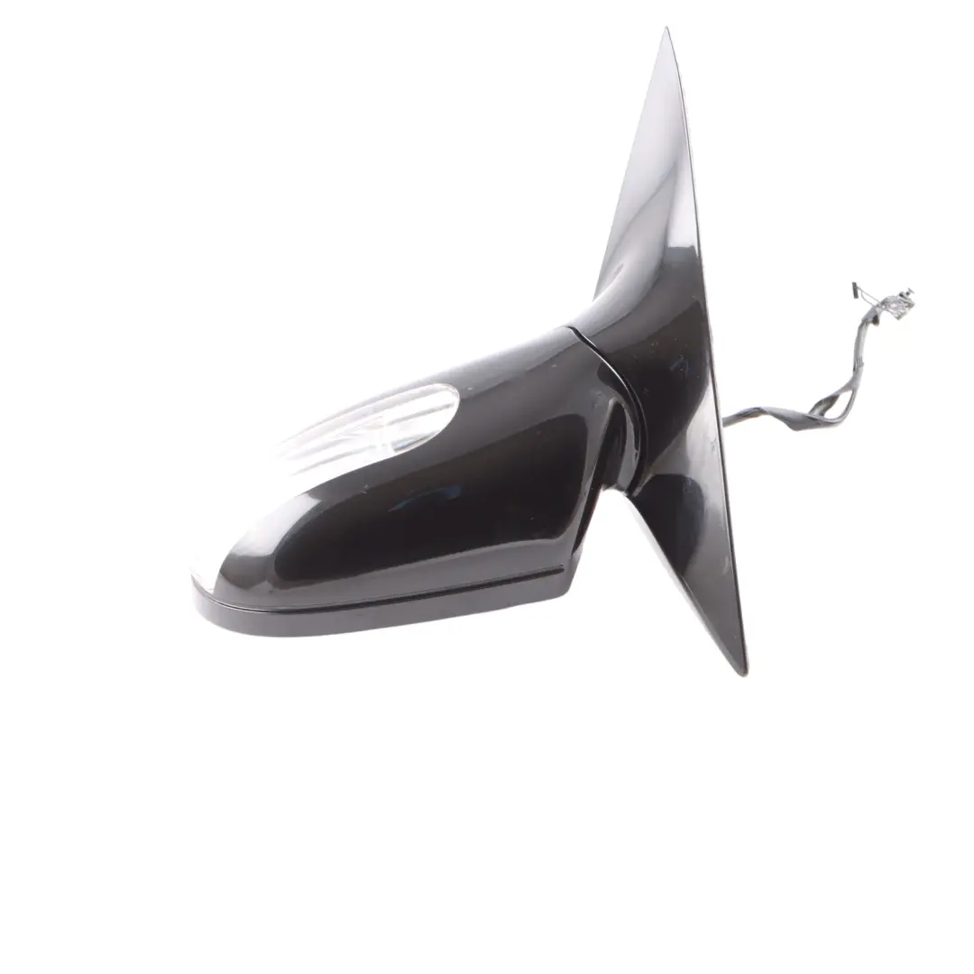 Mercedes SLK R171 Wing Mirror Left N/S Door Power Fold Obsidian Black - 197 - SKU rhd-A1718101576-OB - Part number A1718101576