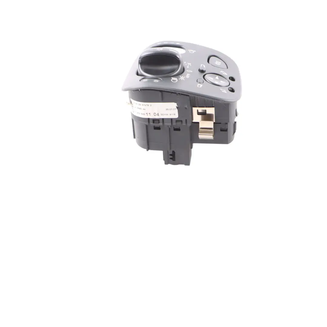 Headlight Switch Mercedes W203 W209 Light Control Unit Panel Grey to with Part number A2035451104 Headlight Switch Mercedes W203 W209 Light Control Unit Panel Grey - SKU RHD-A2035451104-2 - Part number A2035451104
