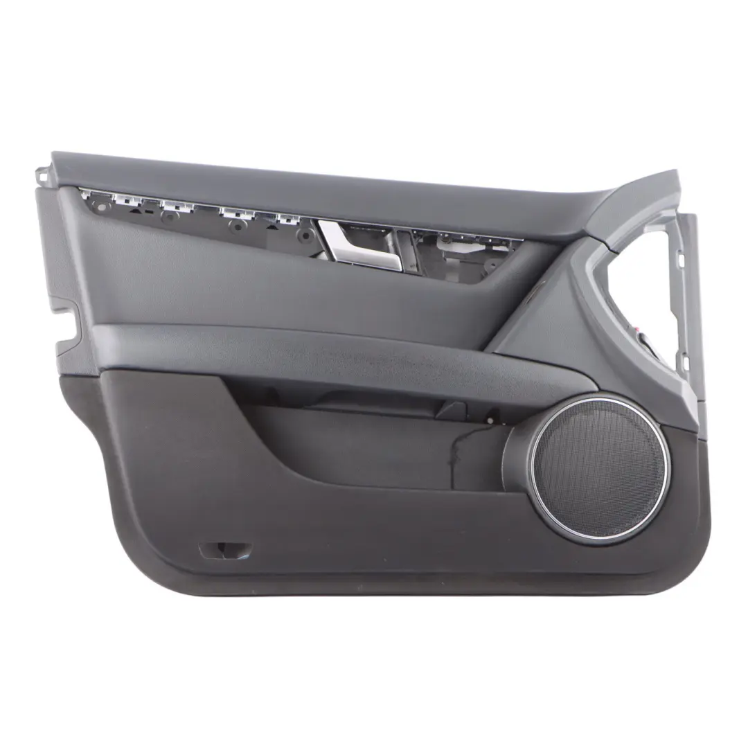 Mercedes W204 Front Left N/S Door Card Trim Panel Covering Black Cloth Fabric - SKU rhd-A2047202063 - Part number A2047202063
