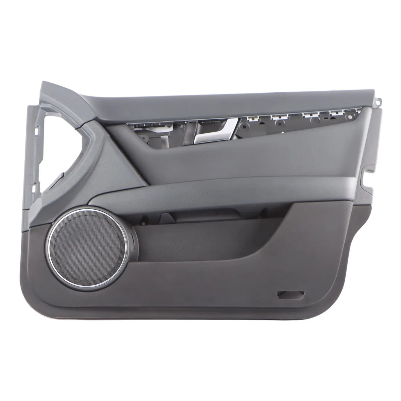 Mercedes W204 Door Card Front Right O/S Trim Panel Cover Black Cloth Fabric