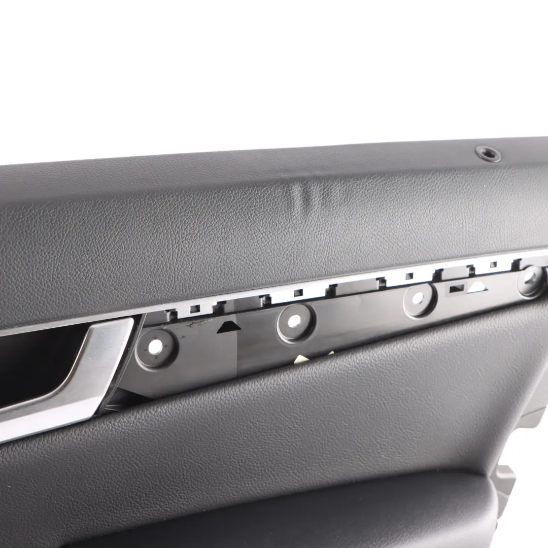 Door Card Front Right O/S Trim Panel Cover Black Cloth Fabric to Mercedes W204 with Part number A2047202463 Mercedes W204 Door Card Front Right O/S Trim Panel Cover Black Cloth Fabric - SKU rhd-A2047202463 - Part number A2047202463