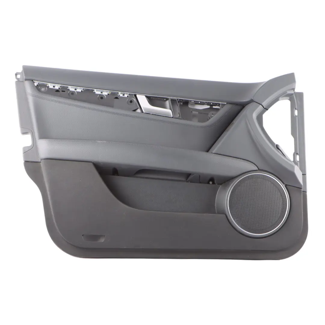 Mercedes W204 Door Card Front Left N/S Trim Panel Cover Black Cloth Fabric - SKU rhd-A2047202963 - Part number A2047202963
