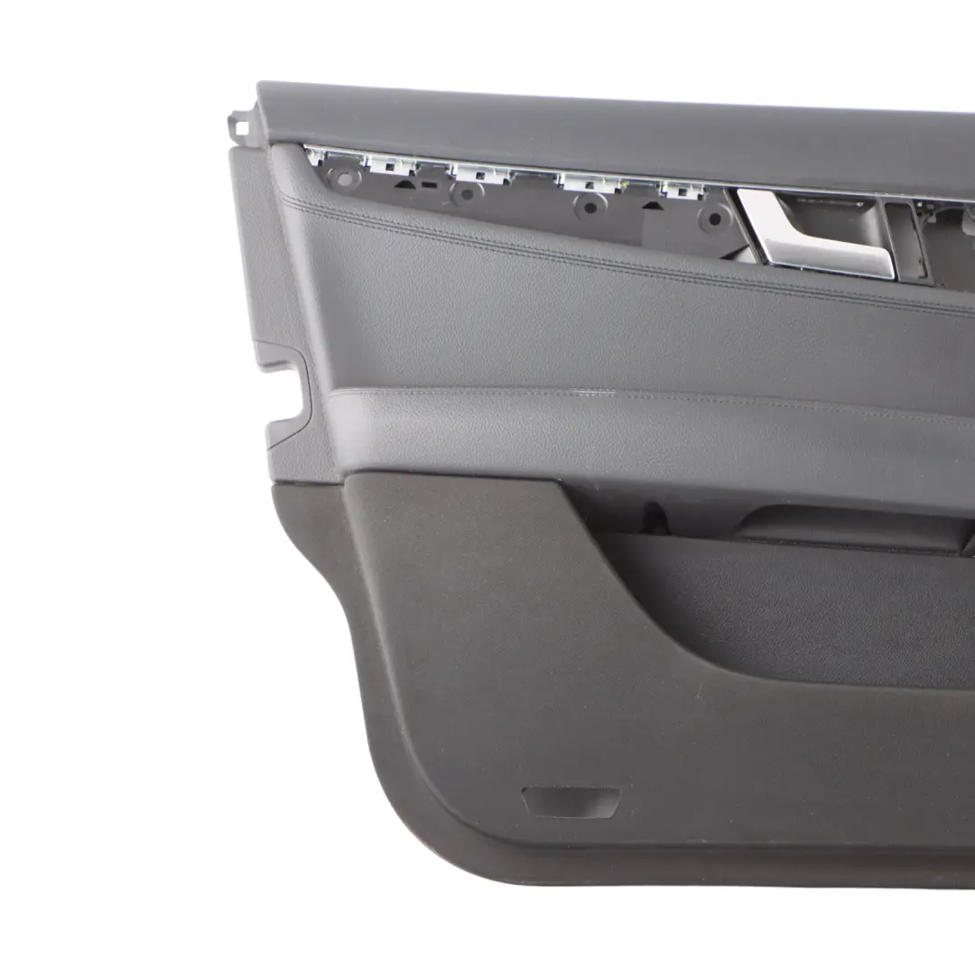 Door Card Front Left N/S Trim Panel Cover Black Cloth Fabric to Mercedes W204 with Part number A2047202963 Mercedes W204 Door Card Front Left N/S Trim Panel Cover Black Cloth Fabric - SKU rhd-A2047202963 - Part number A2047202963