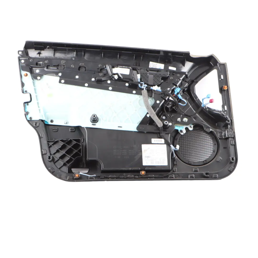 Mercedes W204 Front Right O/S Door Card Trim Panel Leather Black - SKU rhd-A2047203163 - Part number A2047203163