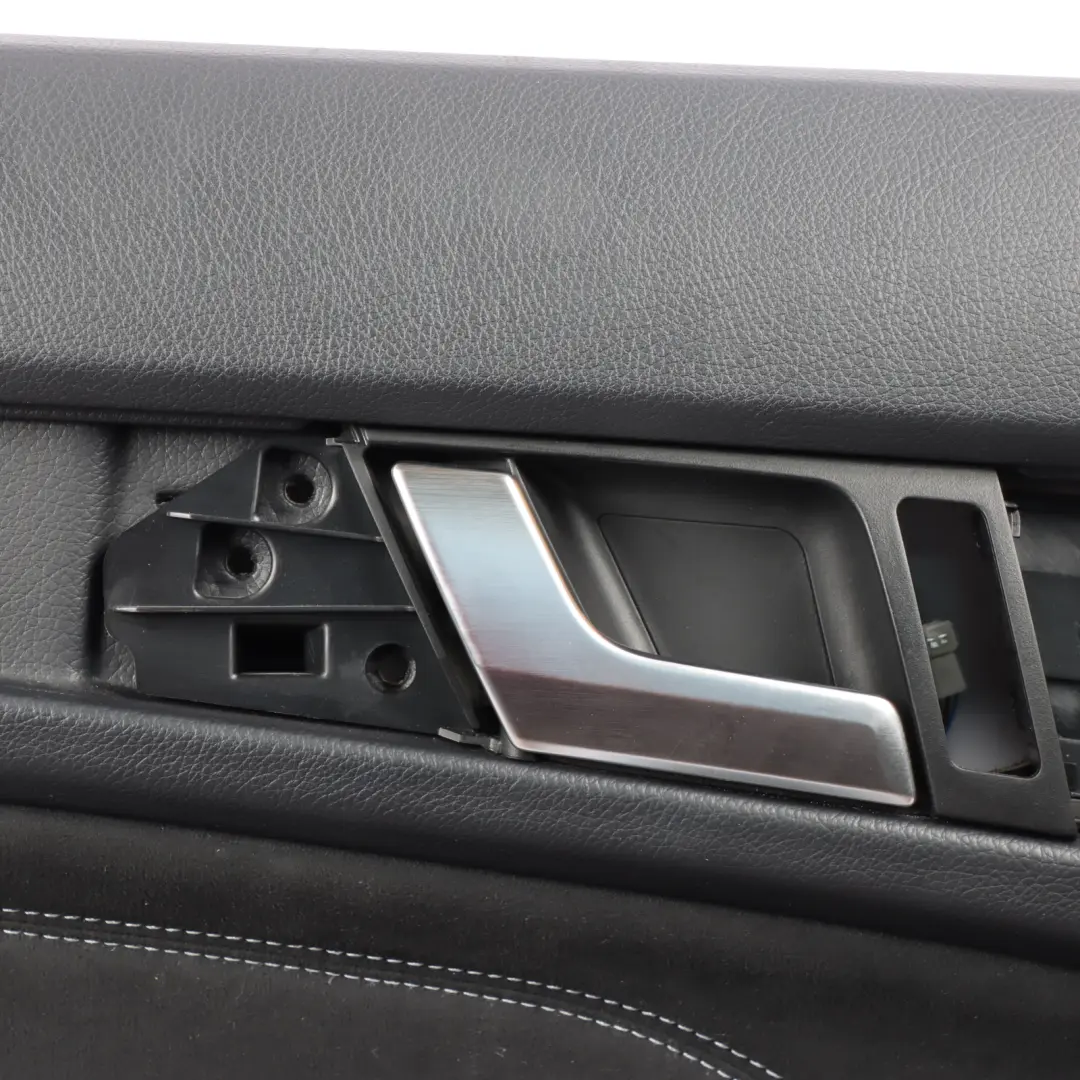 Door Card Front Left N/S Trim Panel Cover Lining Black White Seam to Mercedes C204 with Part number A2047207371 Mercedes C204 Door Card Front Left N/S Trim Panel Cover Lining Black White Seam - SKU RHD-A2047207371 - Part number A2047207371