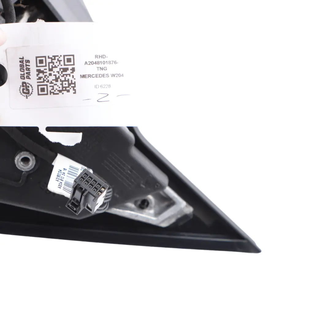 Wing Mirror Exterior Door Right O/S Tenorite Grey Metallic - 755 to Mercedes W204 with Part number A2048101876 Mercedes W204 Wing Mirror Exterior Door Right O/S Tenorite Grey Metallic - 755 - SKU RHD-A2048101876-TNG - Part number A2048101876