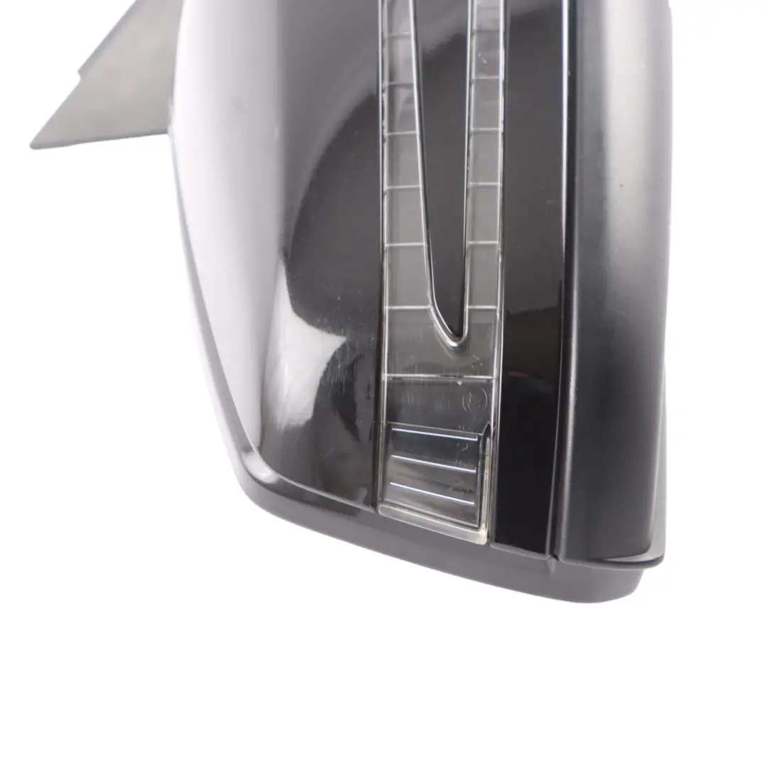 Mercedes W204 Wing Mirror Power Fold Door Right O/S Obsidian Black Metallic 197 - SKU RHD-A2048103076-OB1 - Part number A2048103076