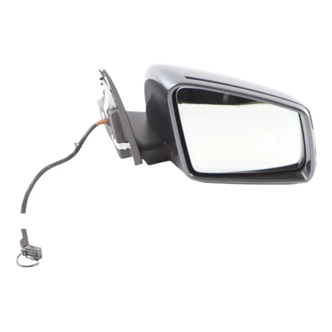 Wing Mirror Power Fold Door Right O/S Tenorite Grey Metallic - 755 to Mercedes W204 with Part number A2048103076 Mercedes W204 Wing Mirror Power Fold Door Right O/S Tenorite Grey Metallic - 755 - SKU rhd-A2048103076-TNG - Part number A2048103076