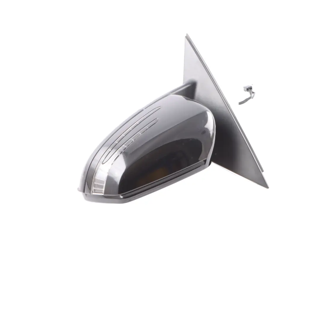 Mercedes W204 Wing Mirror Door Left N/S Obsidian Black Metallic - 197 - SKU RHD-A2048103176-OB1 - Part number A2048103176