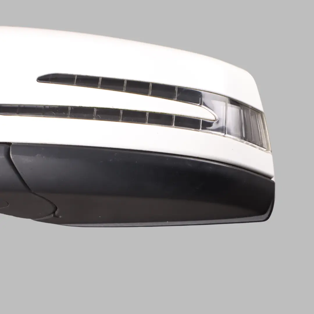 Mercedes W204 Wing Mirror Power Fold Auto Dimming Left N/S Polar White - 149 - SKU rhd-A2048103176-POL1 - Part number A2048103176