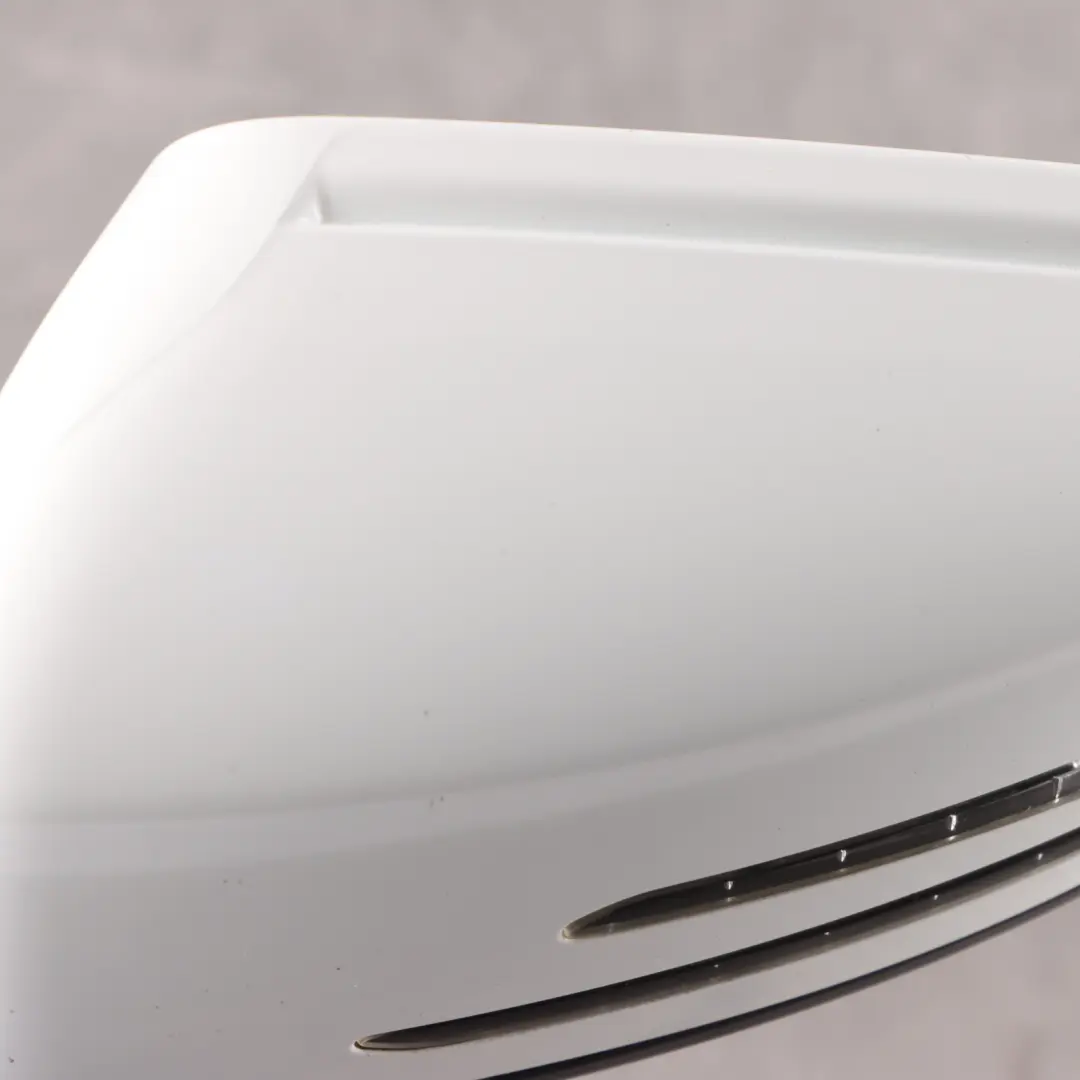 Mercedes W204 Wing Mirror Power Fold Auto Dimming Left N/S Polar White - 149 - SKU rhd-A2048103176-POL1 - Part number A2048103176