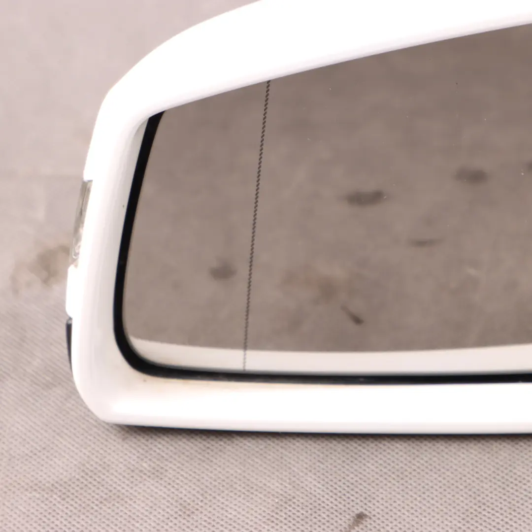 Mercedes W204 Wing Mirror Power Fold Auto Dimming Left N/S Polar White - 149 - SKU rhd-A2048103176-POL1 - Part number A2048103176