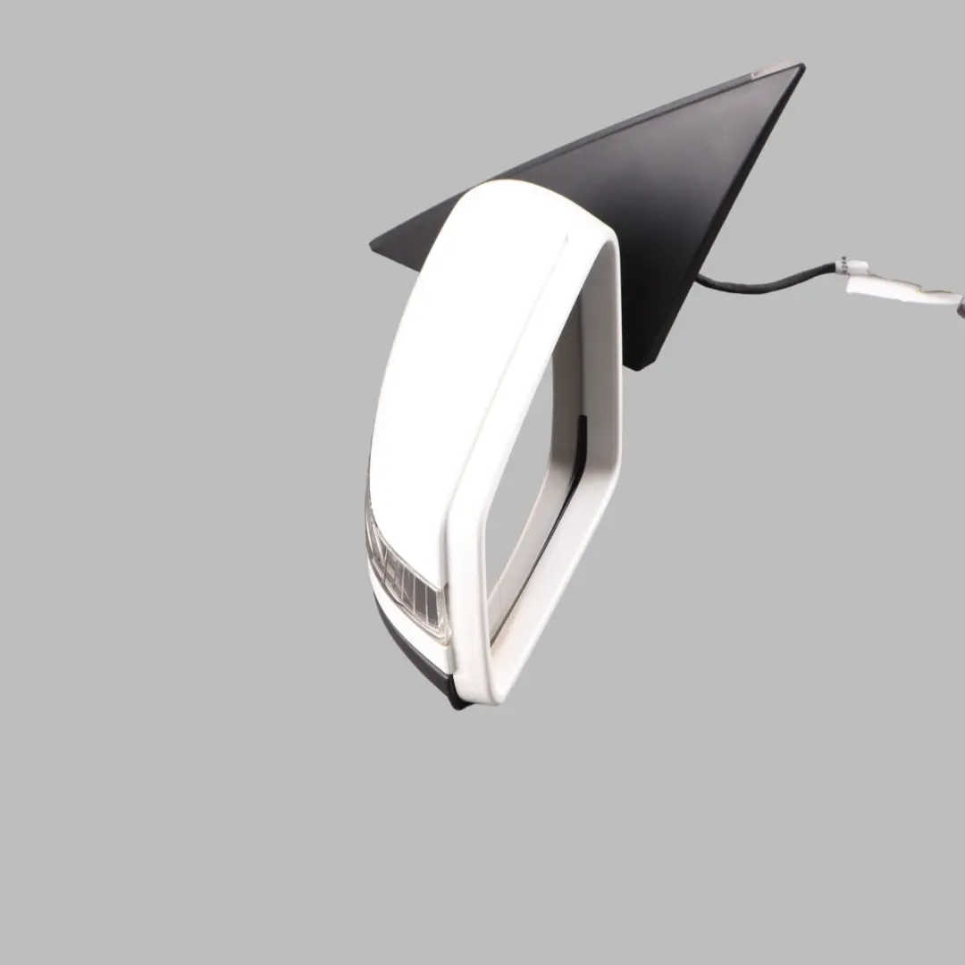 Mercedes W204 Wing Mirror Power Fold Auto Dimming Left N/S Polar White - 149 - SKU rhd-A2048103176-POL1 - Part number A2048103176