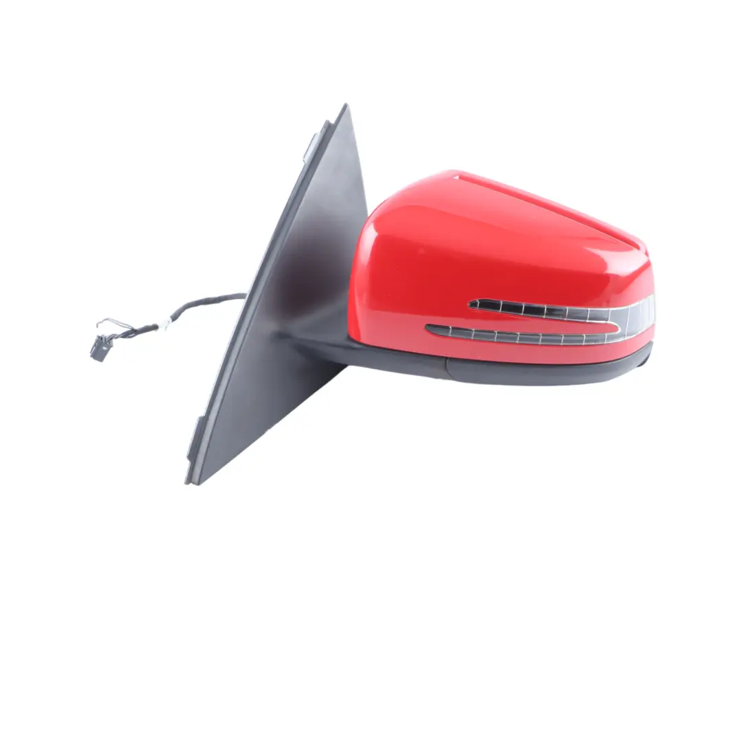 Mercedes W204 Wing Mirror Power Fold Door Left N/S Fire Opal Red 590 - SKU RHD-A2048103576-FUP - Part number A2048103576