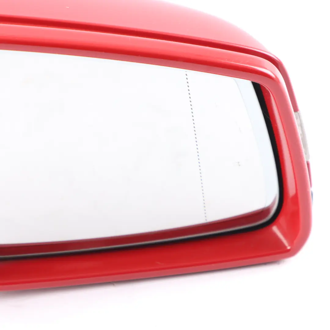 Wing Mirror Door Right O/S Power Fold Fire Opal Red 590 to Mercedes W204 Coupe with Part number A2048103676 Mercedes W204 Coupe Wing Mirror Door Right O/S Power Fold Fire Opal Red 590 - SKU rhd-A2048103676-FUP - Part number A2048103676