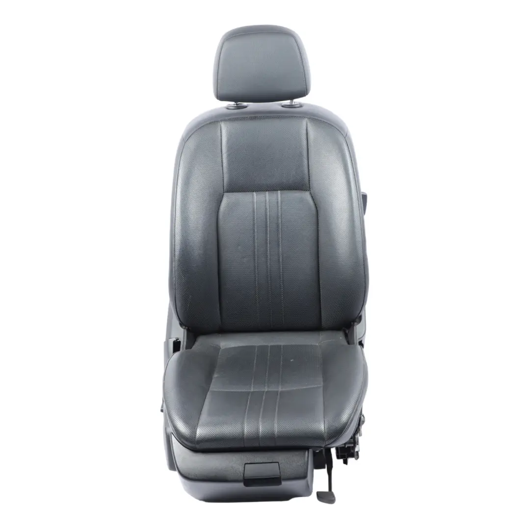 Mercedes C204 Seat Front Right O/S Interior Electric Climatised Leather Black - SKU RHD-A2049103403 - Part number A2049103403
