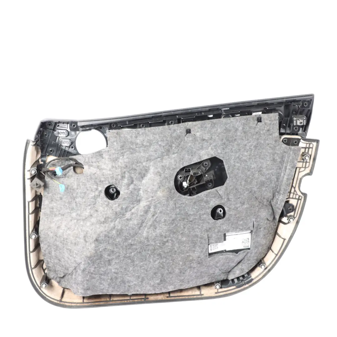 Mercedes W205 Door Card Cover Front Left N/S Trim Panel Black Leather - SKU RHD-A2057202712 - Part number RHD