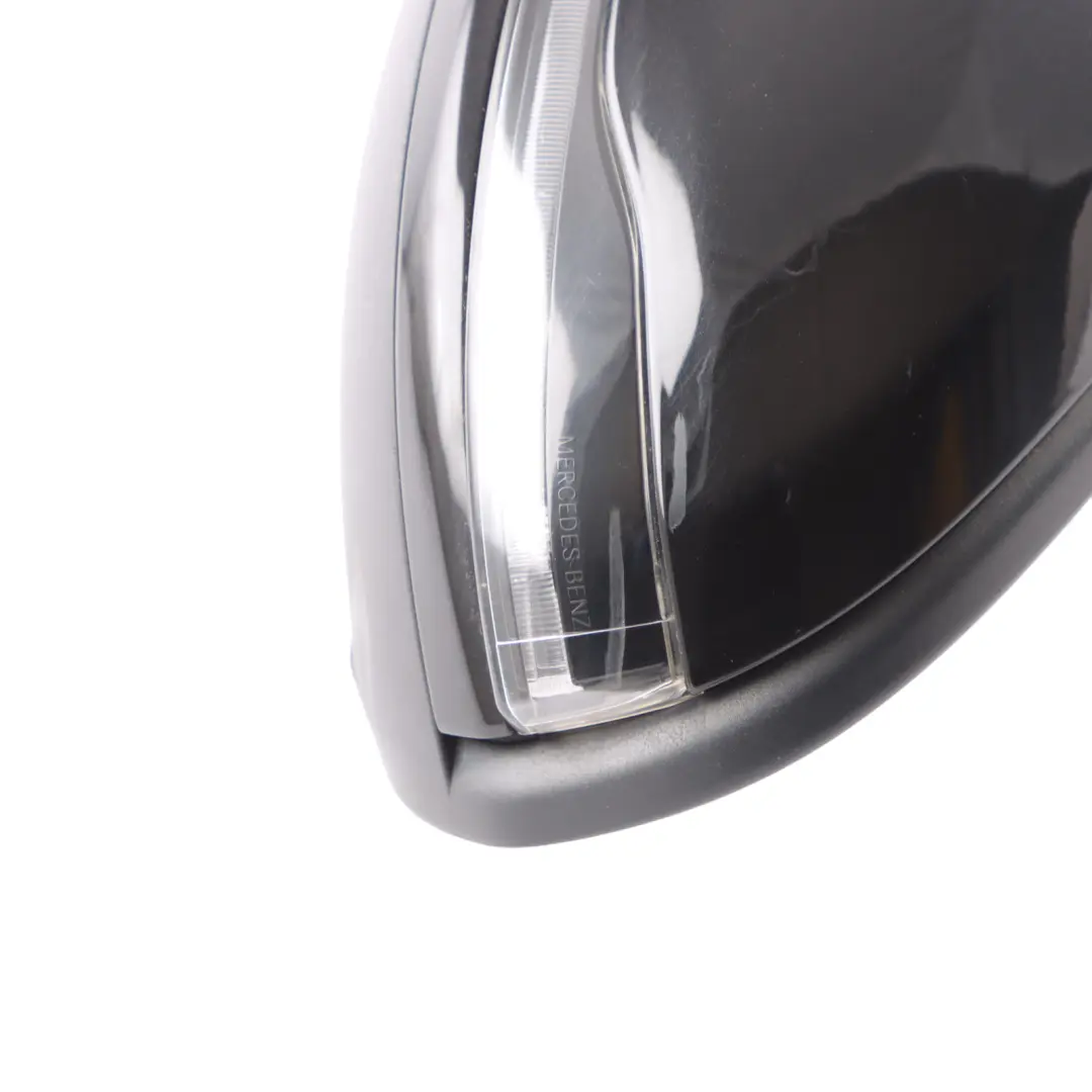 Wing Mirror Door Left N/S Outside Obsidian Black 197 to Mercedes W205 with Part number A2058101505 Mercedes W205 Wing Mirror Door Left N/S Outside Obsidian Black 197 - SKU RHD-A2058101505-OB - Part number A2058101505