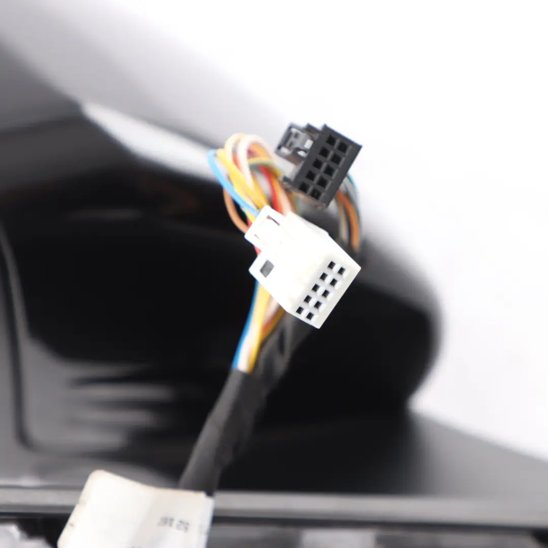 Mercedes W205 Wing Mirror Door Left N/S Outside Obsidian Black 197 - SKU RHD-A2058101505-OB - Part number A2058101505