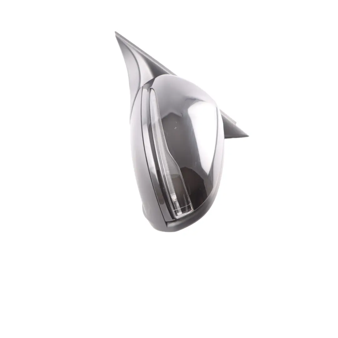 Mercedes W205 Wing Mirror Door Left N/S Outside Obsidian Black 197 - SKU RHD-A2058101505-OB - Part number A2058101505