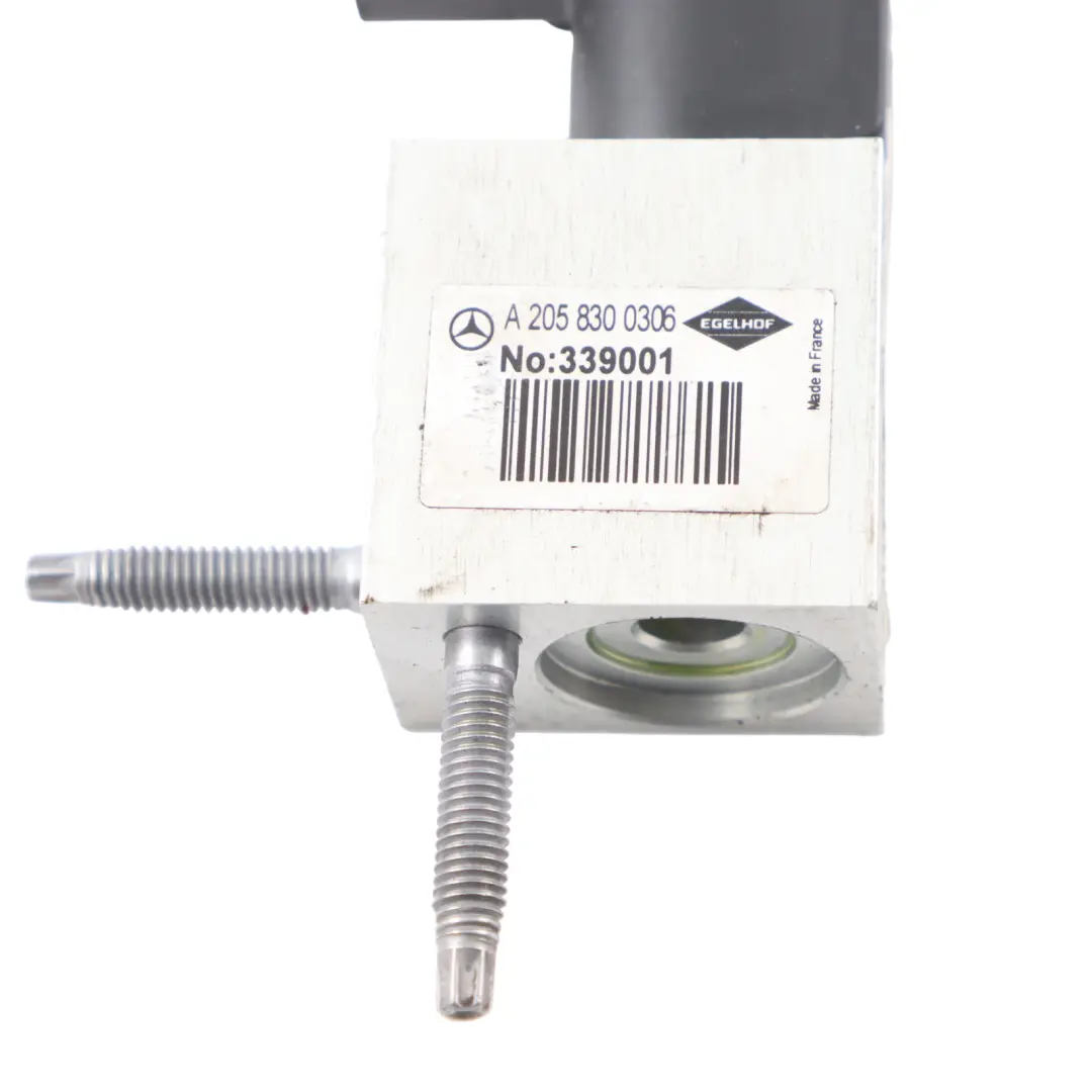 A/C Expansion Valve Mercedes W205 W213 GLC C253 Refrigerant Shut Off to with Part number A2058300306 A/C Expansion Valve Mercedes W205 W213 GLC C253 Refrigerant Shut Off - SKU RHD-A2058300306 - Part number A2058300306