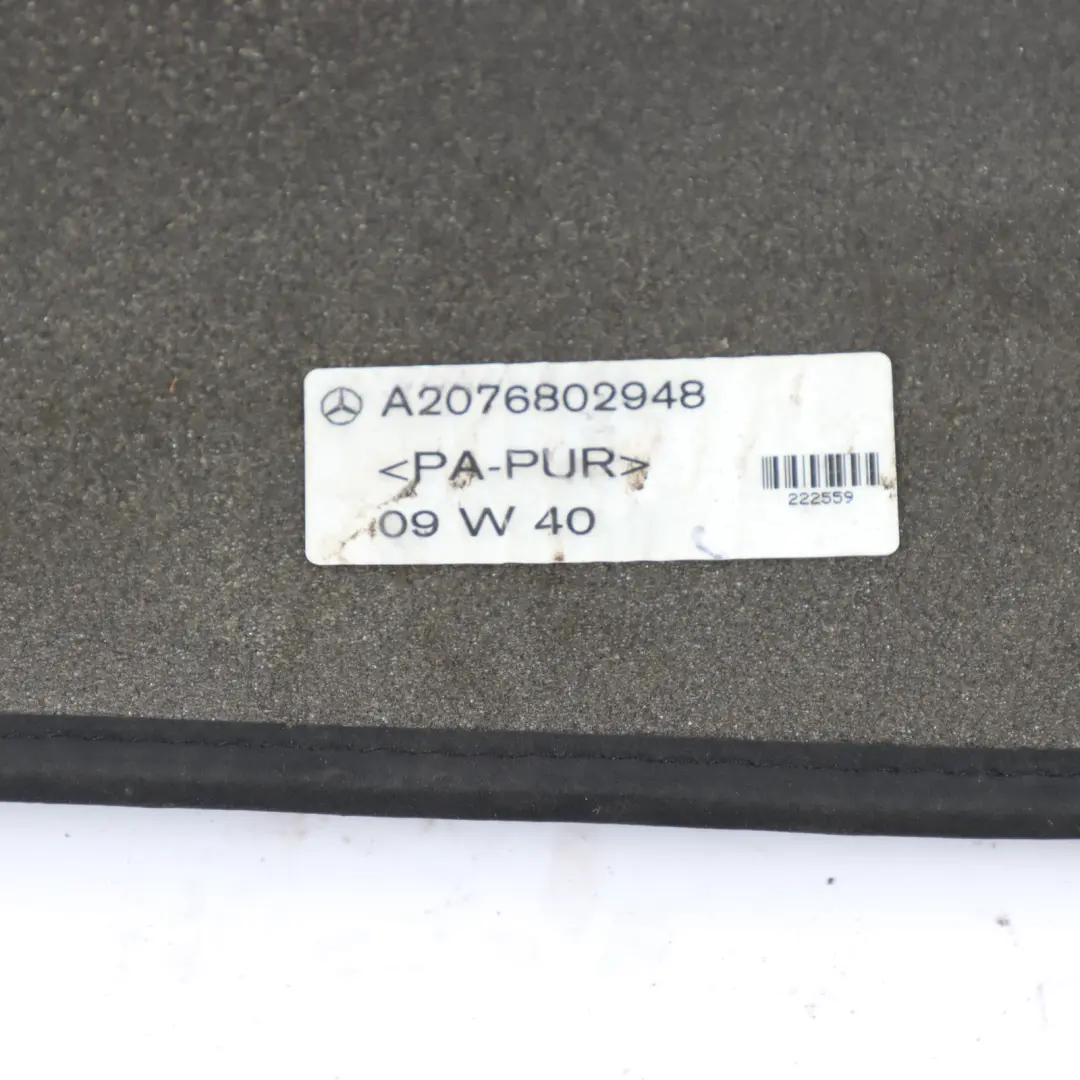 Mercedes C204 W207 Floor Mats Set AMG Interior Front Rear Footwell Floor Covers - SKU RHD-A2076802948 - Part number A2076802948