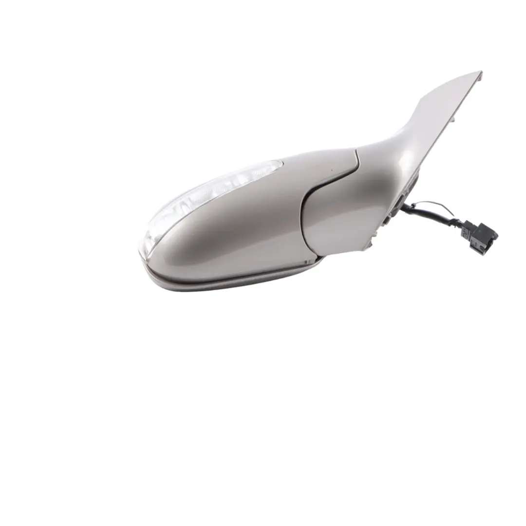 Mercedes CLK-Class C209 Right O/S Power Fold Wing Mirror Cubanite Silver 723 - SKU rhd-A2098100676-CS - Part number A2098100676
