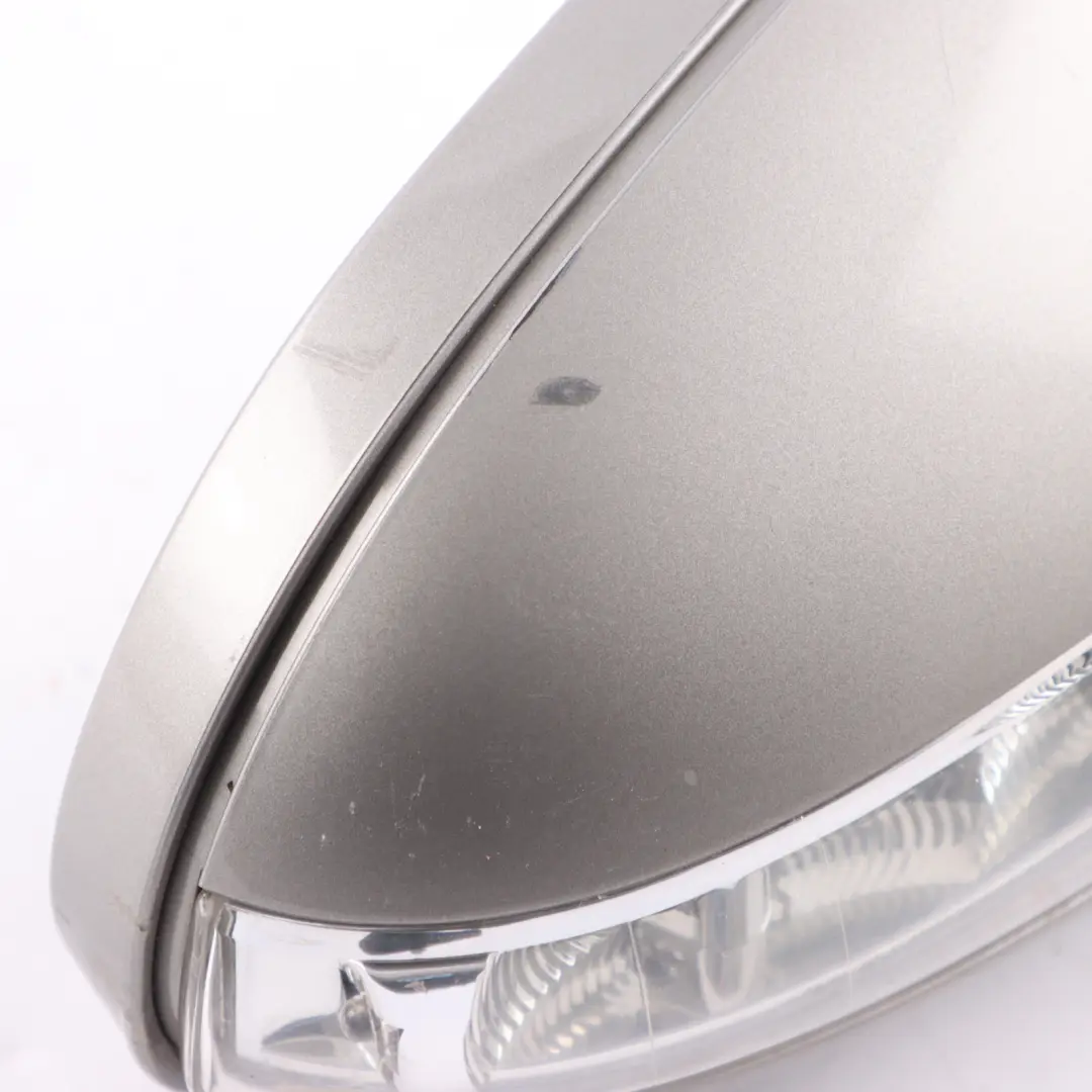 Mercedes CLK-Class C209 Right O/S Power Fold Wing Mirror Cubanite Silver 723 - SKU rhd-A2098100676-CS - Part number A2098100676