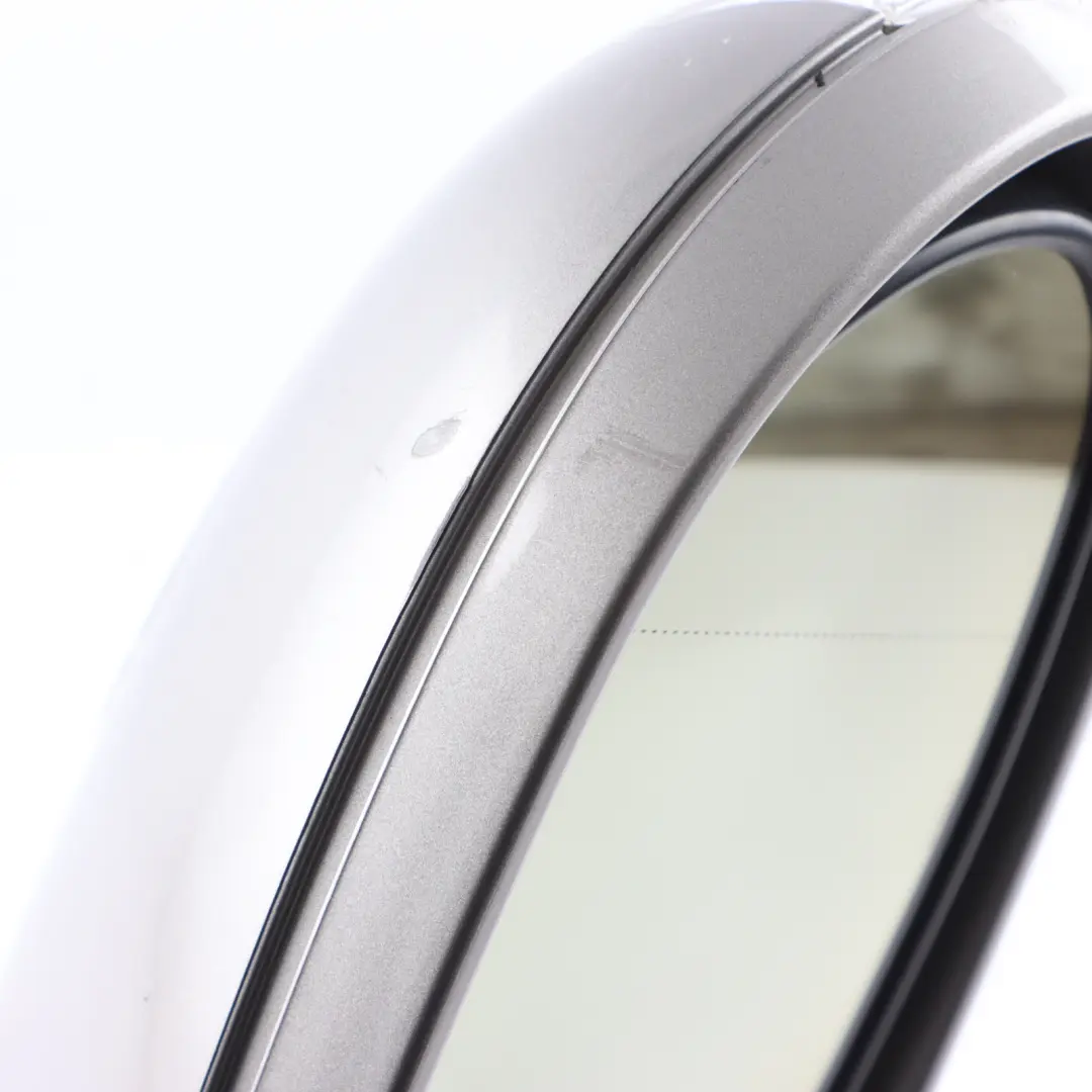 Mercedes CLK-Class C209 Right O/S Power Fold Wing Mirror Cubanite Silver 723 - SKU rhd-A2098100676-CS - Part number A2098100676