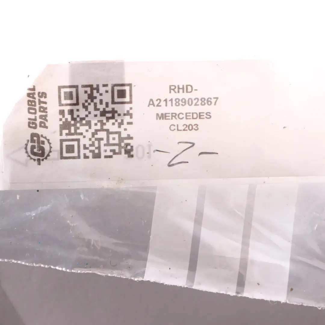 Mercedes CL203 Front Handle Lock Catch Right O/S Door Key Set - SKU RHD-A2118902867 - Part number A2118902867