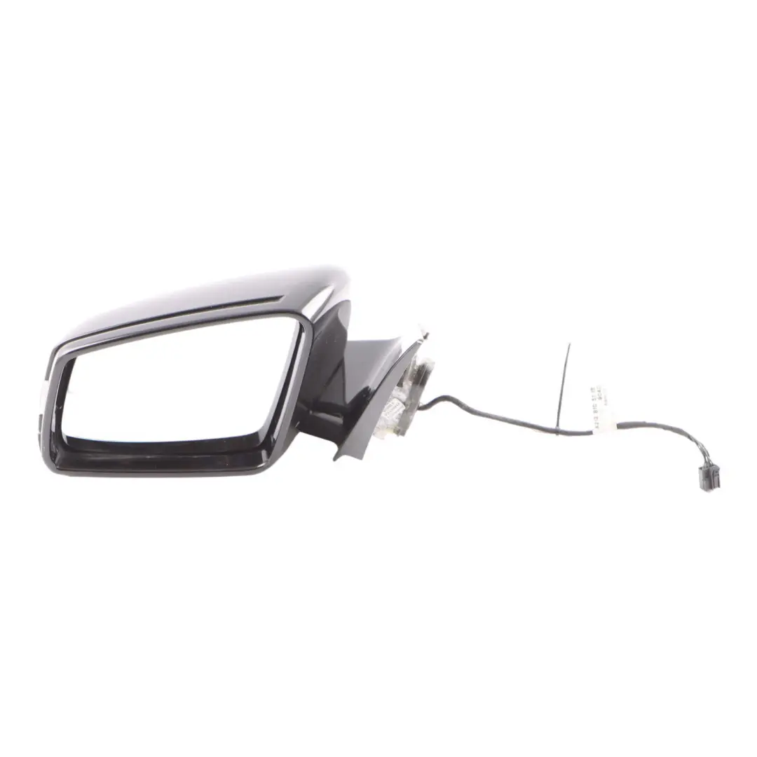 Mercedes W212 Wing Mirror Door Auto Dip Left N/S Obsidian Black 197 - SKU RHD-A2128101976-OB - Part number A2128101976