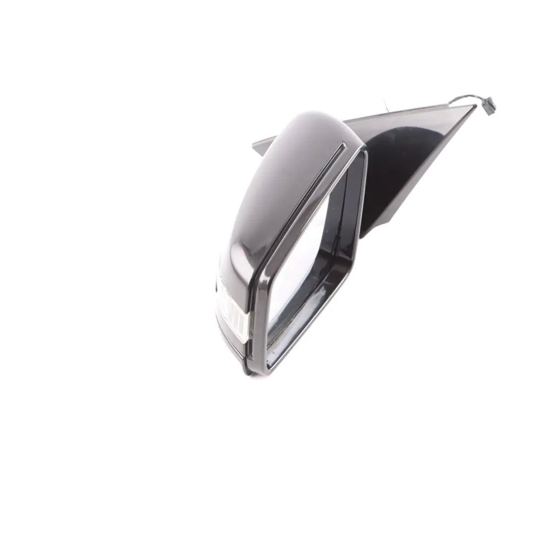 Mercedes W212 Wing Mirror Door Auto Dip Left N/S Obsidian Black 197 - SKU RHD-A2128101976-OB - Part number A2128101976