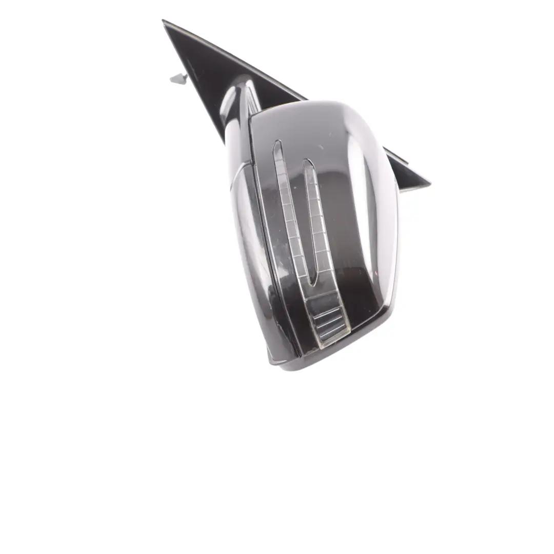 Mercedes W212 Wing Mirror Door Auto Dip Left N/S Obsidian Black 197 - SKU RHD-A2128101976-OB - Part number A2128101976