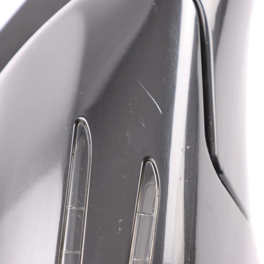 Mercedes CLS C219 Wing Mirror Door Right O/S Power Fold Obsidian Black 197 - SKU RHD-A2198102676-OB - Part number A2198102676